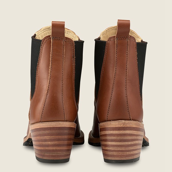 Heritage Støvler Dame - Red Wing Harriet - Heeled Boundary Læder - Brune - VYNCTD-752